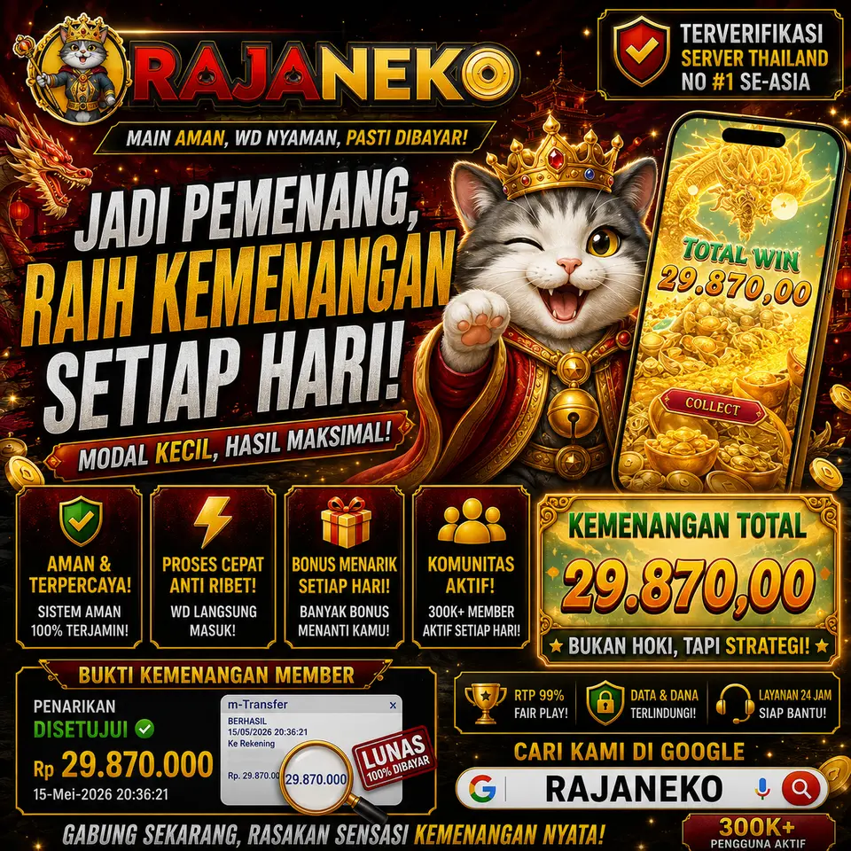 rajaneko Masuk - rajaneko Resmi